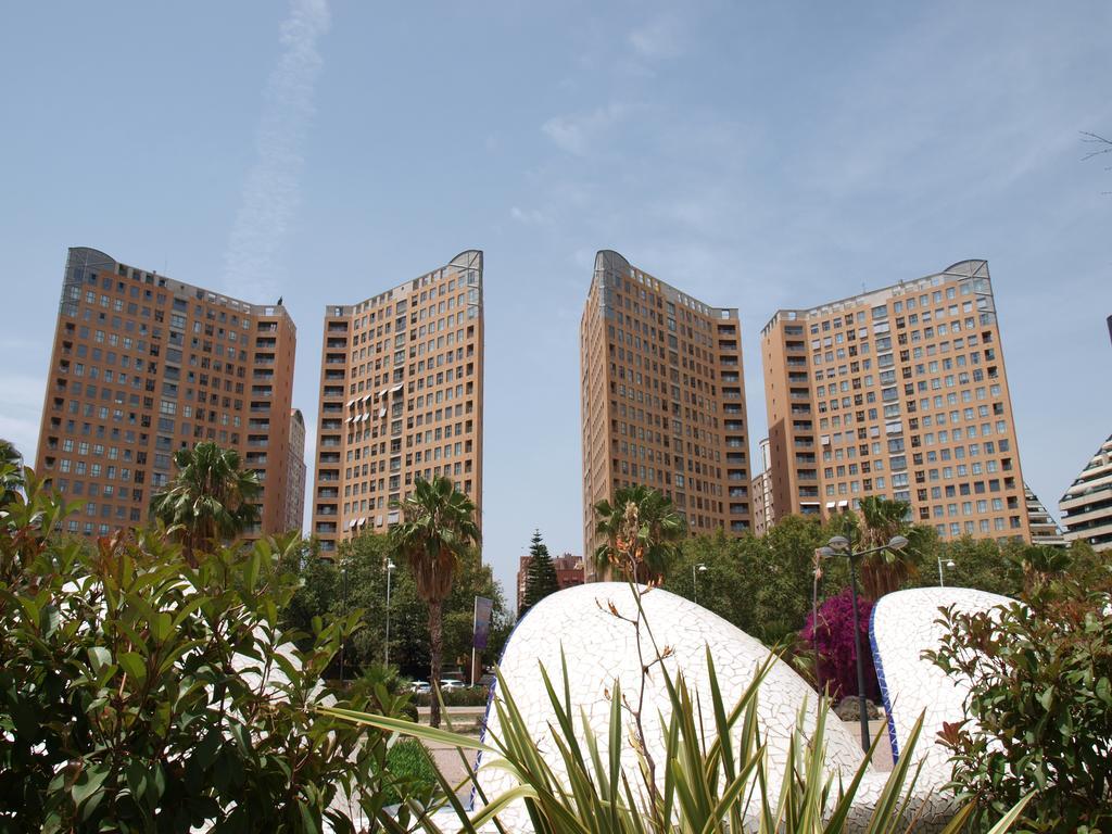 Apartup L'Umbracle Lägenhet Valencia Exteriör bild